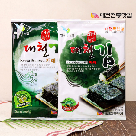 대천전통맛김 전장 10봉 세트 #7