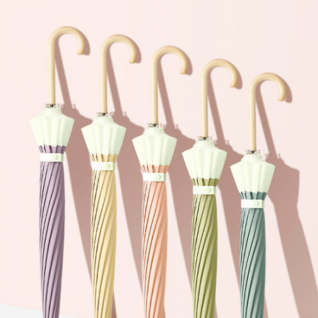 파스텔 콤비 16K 자동 장우산 #2