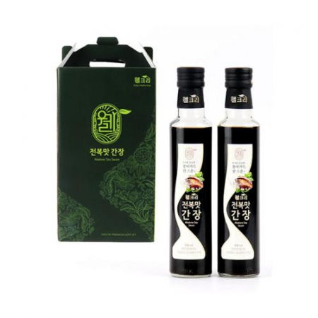 [웰크리] 전복맛 간장 250ml 2P 선물세트 #2
