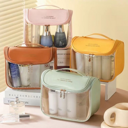 B053 로맨틱 트래블 워시백 여행용방수파우치 세면백 목욕가방 인쇄 답례품 #3