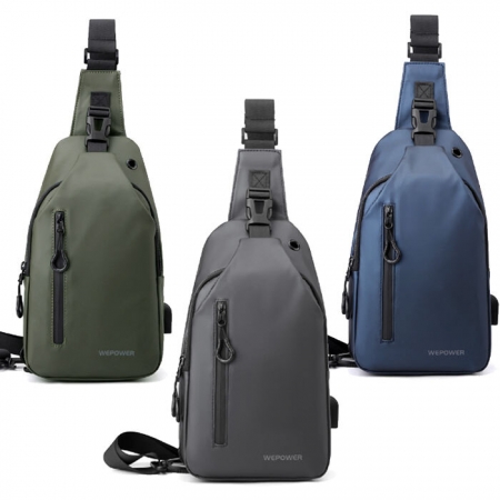 B060 스포티 캐주얼 크로스백,  슬링백 소량 인쇄 크로스백 제작 판촉 #2