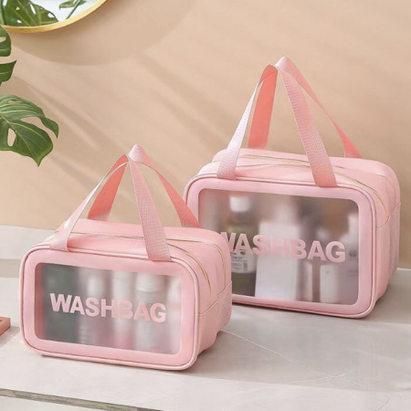 B055 파티션 트래블 워시백 여행용방수파우치 세면백 목욕가방 인쇄 답례품 #3
