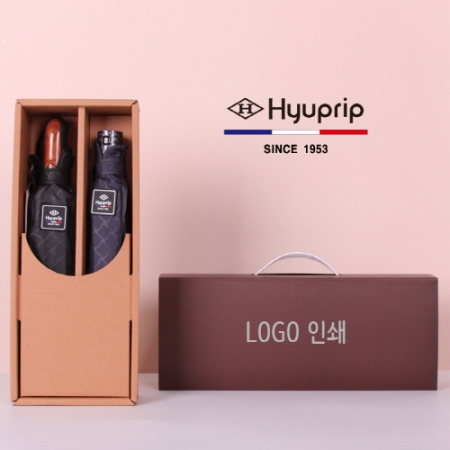 프리미엄 우양산세트-협립 3단 70 암막고밀도 완전자동우산 + 협립 3단 암막 커넥션 수동 우양산 #2