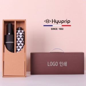 프리미엄 우양산세트-협립 3단 60 거꾸로 완전자동우산 + 3단 초미니 암막 스타앵글 수동 양우산