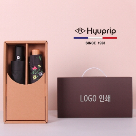 프리미엄 우양산세트-협립 3단 모던 완전자동우산 + 3단 초미니 암막 플라워즈 수동 우양산 #2