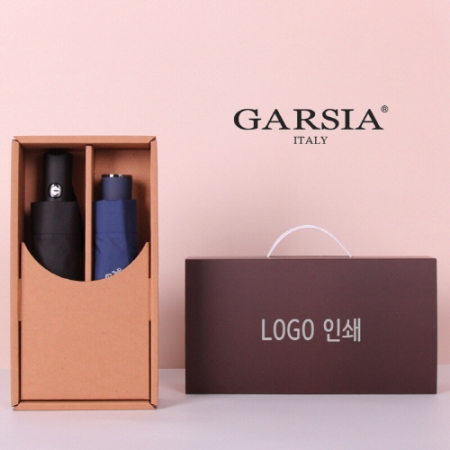 프리미엄 우산세트-가르시아 3단 모던 완전자동우산 + 3단 심플 수동우산 #2