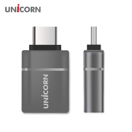 유니콘 USB 3.1 A to C타입 OTG 변환젠더 휴대용 미니컨버터 5G초고속 CT-100A #4