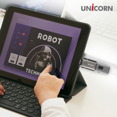 유니콘 USB 3.1 A to C타입 OTG 변환젠더 휴대용 미니컨버터 5G초고속 CT-100A #6