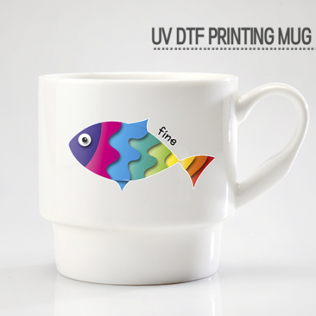 드망즈 UV DTF 필름인쇄 머그 레고화이트 #2