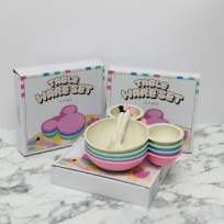 컬러마우스 식판세트 / 식기세트 식판 도시락 수저 수저세트 장난감 피크닉