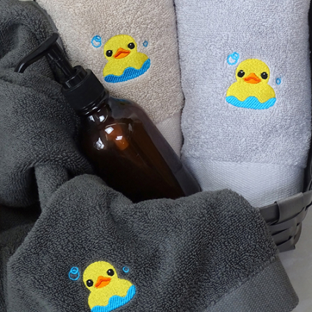 러버덕 뽀송 깨끗한 세면타올 1매 40x80cm #4