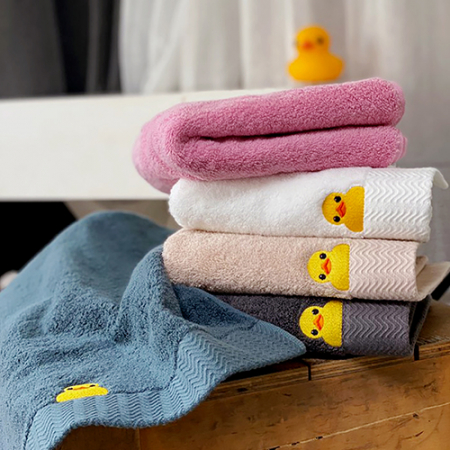 러버덕 보들 부드러운 세면타올 1매 40x80cm #5