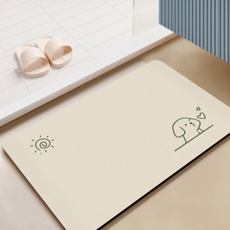 포이포이 프리미엄 규조토 발매트 빨아쓰는 욕실 주방 현관 논슬립 물흡수 규조토매트 선물 사은품 #8