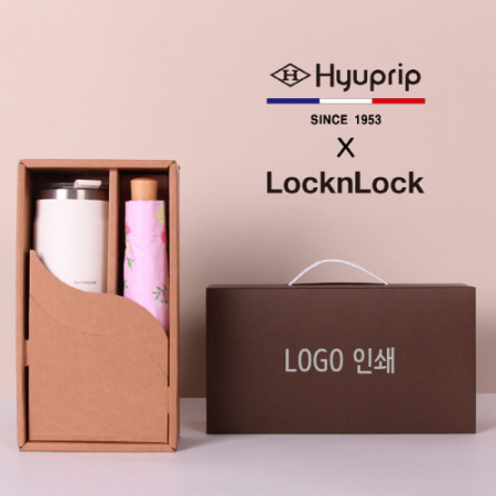 협립 3단 미니 플라워즈 수동우 양산 + 락앤락 메트로 머그 텀블러 1P 세트 #2