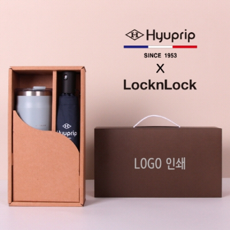 협립 3단 심플 수동우산 + 락앤락 메트로 머그 텀블러 1P 세트 #2