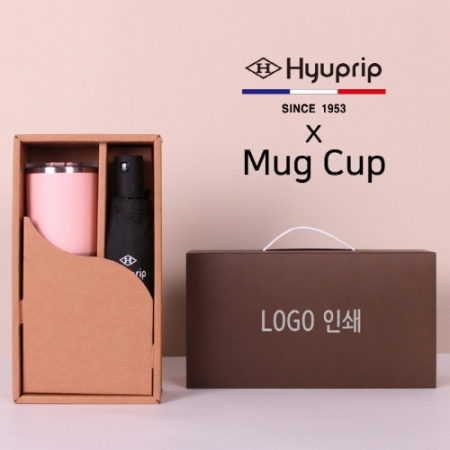 협립 3단 심플 수동우산 + 로하스 머그컵 1P 세트 #2
