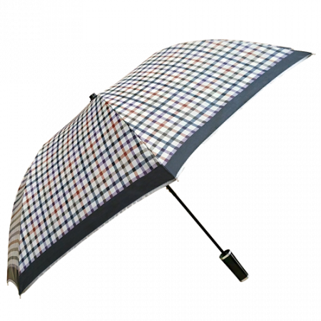 발렌타인 58X8 체크 실버 자동 2단 우산 #4