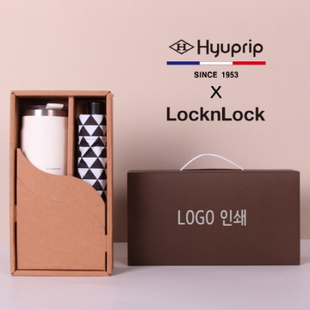 협립 3단 미니 스타앵글 수동 우양산 + 락앤락 메트로 머그 텀블러 1P 세트 #2