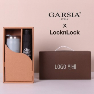 가르시아 3단 심플 수동우산 + 락앤락 메트로 머그 1P 세트
