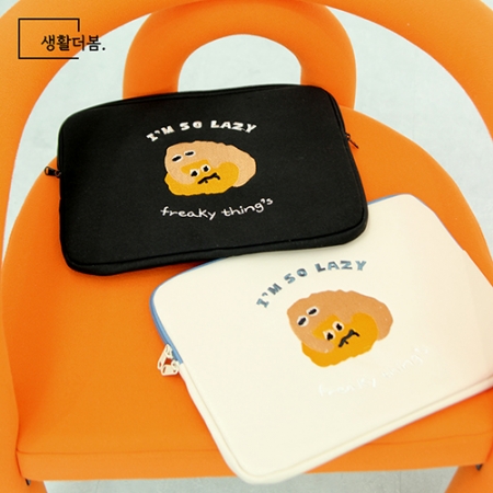 생활더봄 귀여운 캐릭터 노트북 태블릿 파우치 13인치 충격보호 가방 #2