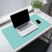 작은이미지: 포이포이 프리미엄 파스텔 가죽 장패드, 데스크패드 가죽 와이드 논슬립 책상 테이블 매트 게이밍 마우스 장패드 #5