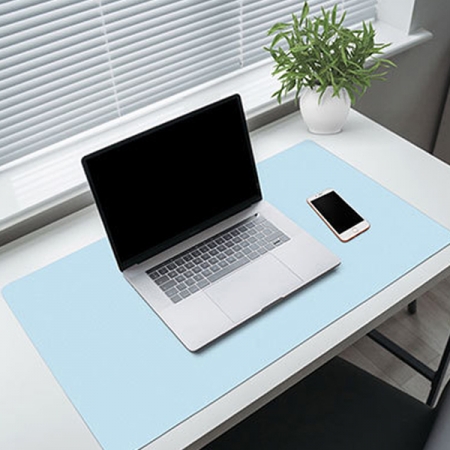 포이포이 프리미엄 파스텔 가죽 장패드, 데스크패드 가죽 와이드 논슬립 책상 테이블 매트 게이밍 마우스 장패드 #2