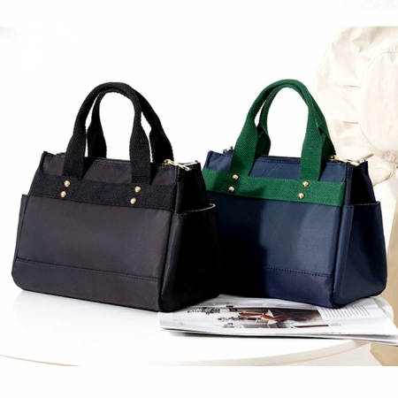 C066 모던 배색 보냉백 보온 도시락가방 인쇄 미니 보냉가방 주문 제작 답례품 #3