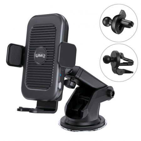 뉴에이커 차량용 고속 무선충전 거치대 15W 스마트폰거치대 미니거치대 #3