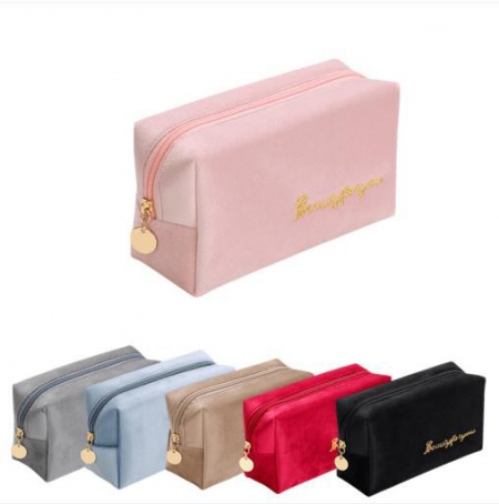 티오스 벨벳 화장품파우치 여행용파우치 #2