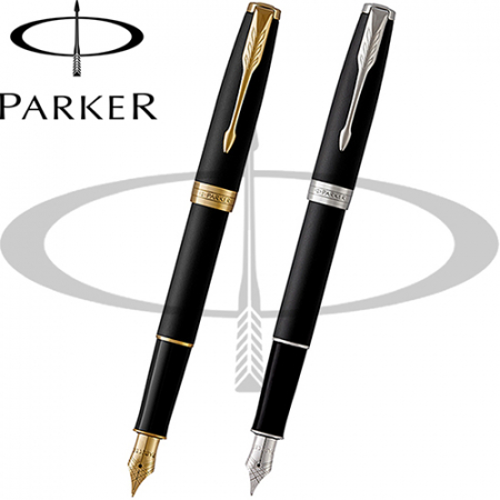 파카 소네트 매트 블랙 만년필-18K 펜촉 #2