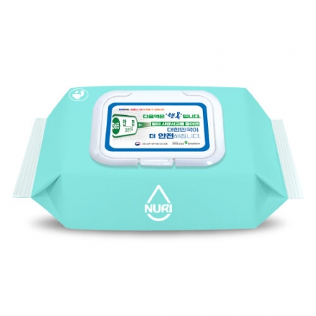 누리케어 천연펄프 비데물티슈 35매 (캡형) #2