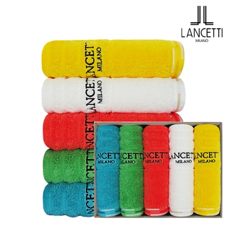 란체티 비비드 세면타올 5매 40x80cm #2