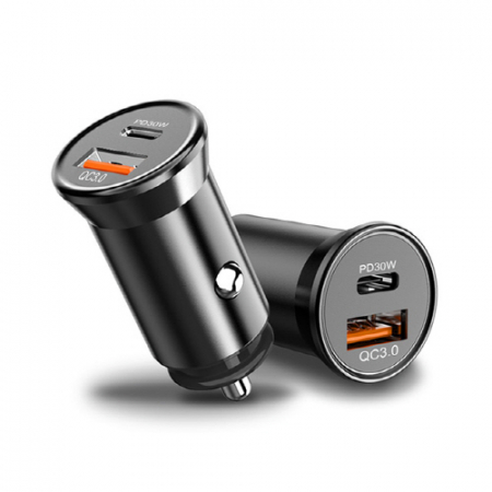 차량용 퀄컴 퀵차지 3.0 + PD 듀얼 차량용 고속 충전기 시거잭 #3