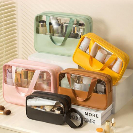 루시퍼 생활 방수 투명파우치, 워시백 화장품파우치 여행용파우치 #2