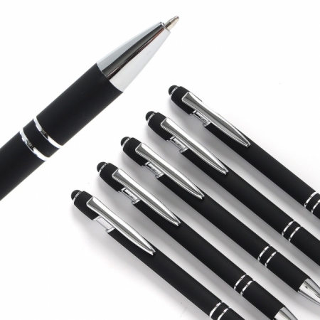 심플멀티 스마트폰 터치 볼펜 5p세트(블랙) #2