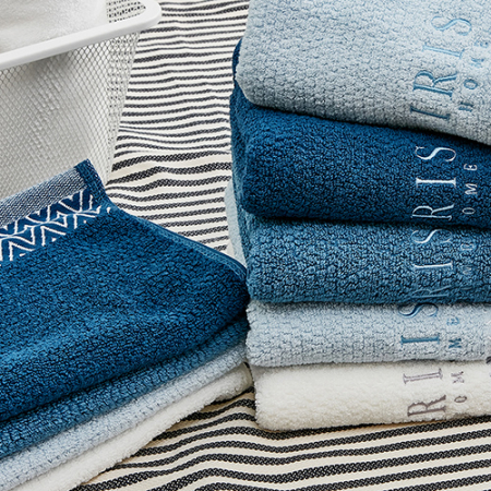 아이리스홈 로이드 세면타올 4매 150g #8