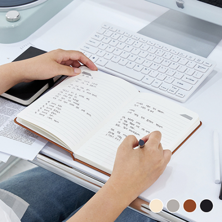 MOCO 타임리스 레더밴드 양장노트 L #6