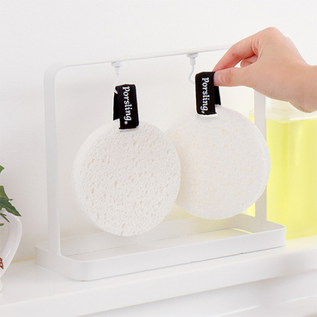 포슬링 셀룰로오스 수세미 2개입, 생분해 천연섬유 친환경 노스크래치 풍성거품 제로웨이스트 #2