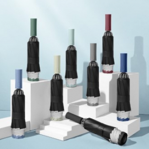 로페리아 0189979 3단 거꾸로 자동 우산-암막 자외선 차단 UPF 50+