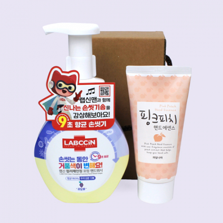 랩신 핸드워시 과일나라 핸드크림 2종세트 #2