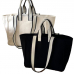 작은이미지: B071 빅사이즈 심플 토드백 캐주얼 크로스백 인쇄 답례품 가방 행사 단체 선물 주문제작 #3