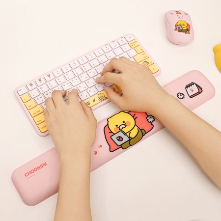 카카오프렌즈 열공 춘식이 메모리폼 키보드 손목패드 #2