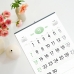 작은이미지: 벽걸이달력 파스텔 숫자 달력 500x700 캘린더 #3