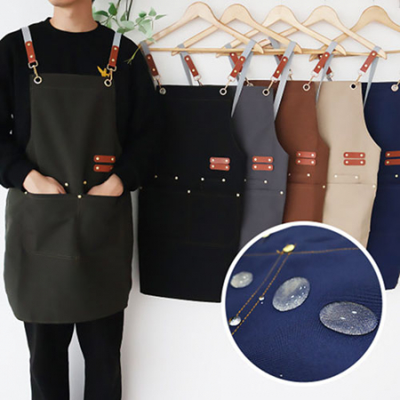 고급 초경량 방수 카페 앞치마 풀컬러인쇄 가능 #2