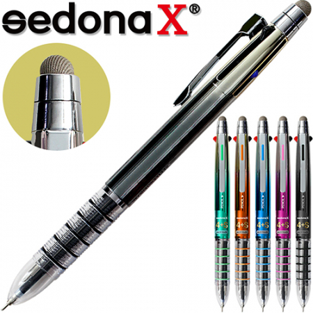세도나X멀티터치4색볼펜+S 0.7mm독일잉크초초저점도/국산 #3