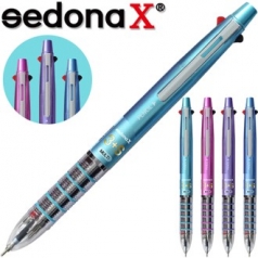 세도나X멀티3색볼펜+S 0.7mm독일잉크초초저점도/국산