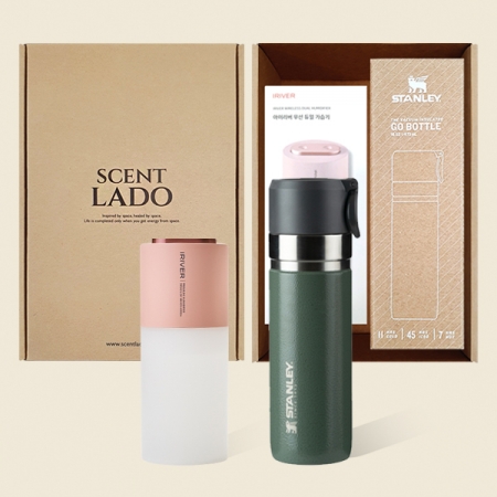 센트라도 아이리버 듀얼 무선 가습기 + 스탠리 고진공 슬림보틀 텀블러 세트 #5