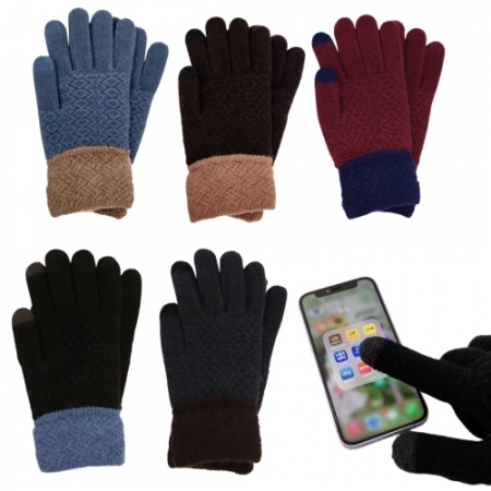 남성용 스마트폰 터치장갑, 기모장갑, 방한장갑, 겨울장갑 #2
