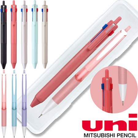 uni 제트스트림3색볼펜507 0.5mm + 제타파스텔샤프 0.5mm세트 #2