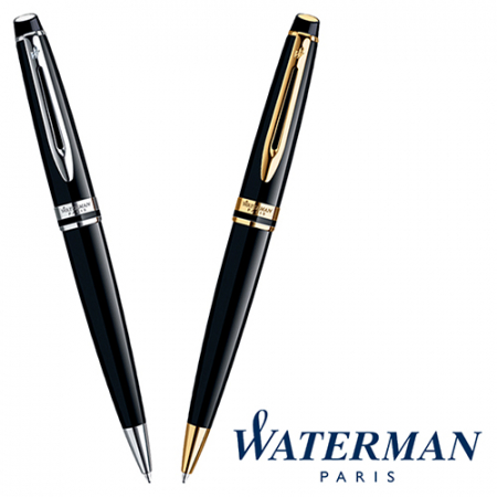 워터맨 엑스퍼트 락카 블랙 볼펜 // 23K 골드 도금 #3